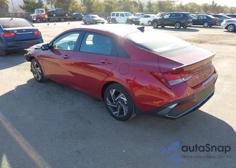 2025 Hyundai Elantra Sel Sport z USA, uszkodzony, nr VIN KMHLM4DG0SU961219